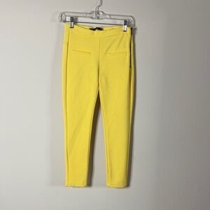 Zara Trafaluc Yellow Trousers